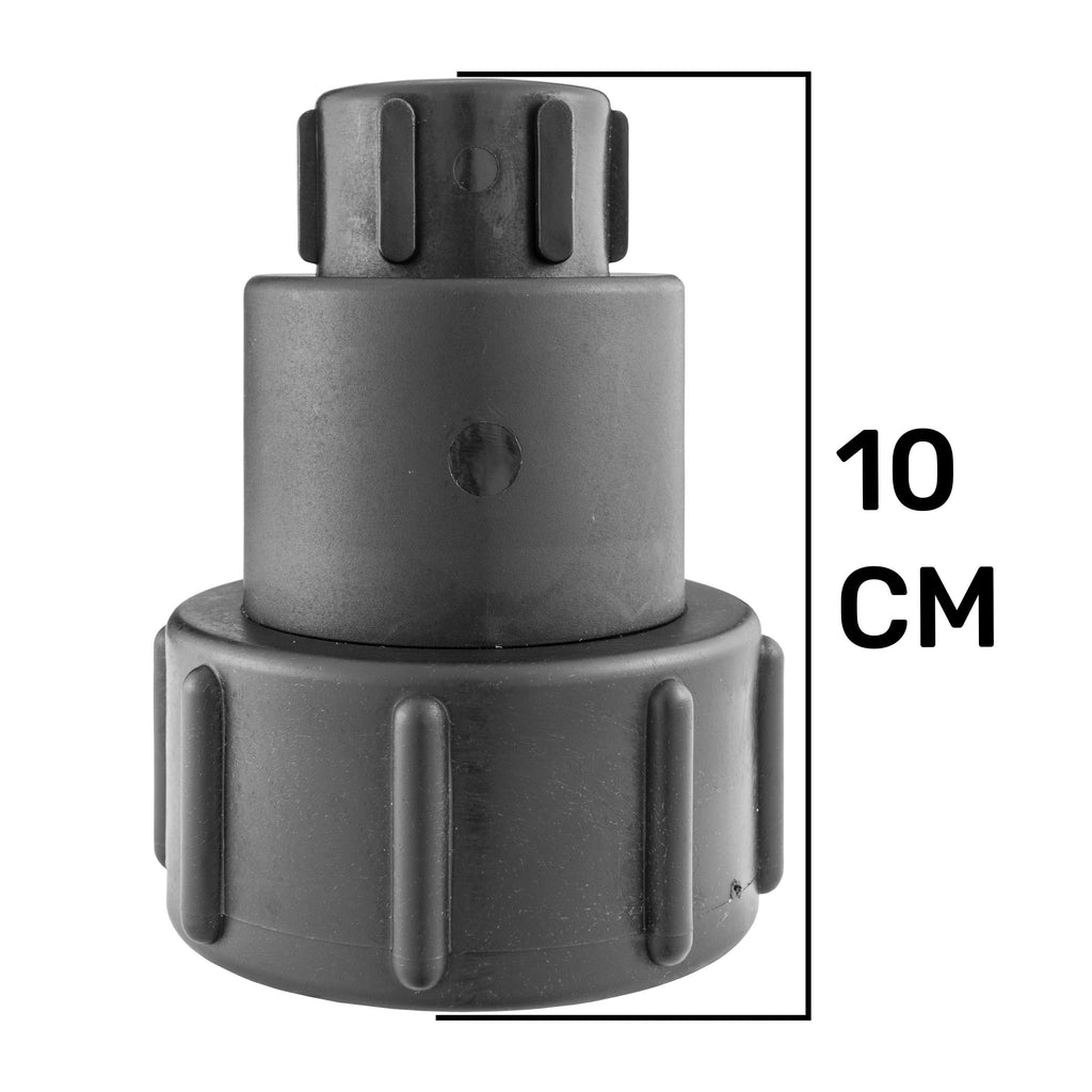 IBC 2” S60X6 – 3/4" BSPF Extender Adaptor with MDPE Straight 20mm-2
