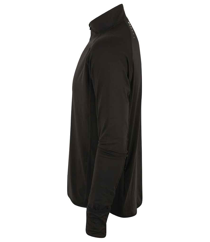 Tombo - Long Sleeve Zip Neck Performance Top-3